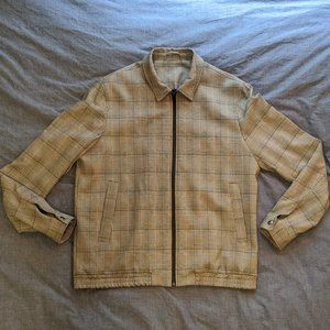 Topman B&W Gingham Jacket, US L